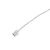 ELMARK 4Pin Csatlakozó 20 Cm-Es Kábellel, Nő, Fehér