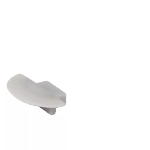 EL-87ECCR END CAP FOR PROFILE EL-87CR SILVER, SET