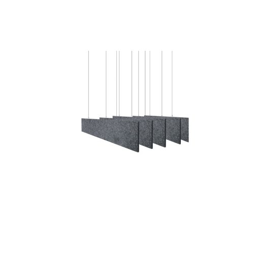 ELMARK Akusztikai Függő Panel 1200Х200Х9Mm Fekete