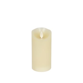 DECORATIVE CANDLE 6000K 150MM 2XAA IVORY