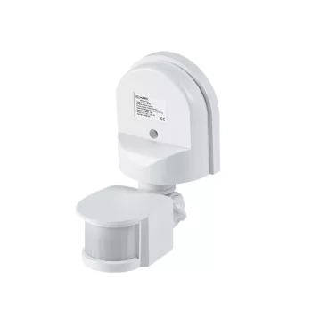 ST10A MOTION AND LIGHT SENSOR 180° IP44 WHITE
