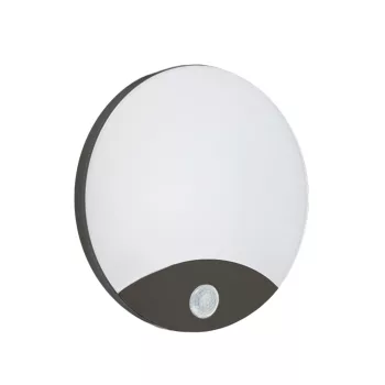 ST71B LED PIR SENSOR LAMP 160° 15W 4000K BLACK