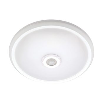ST77BE LED CEILING LAMP PIR SENSOR 360° 16W WH+AB