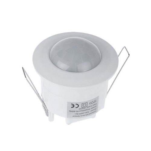 ST40 MOTION AND LIGHT SENSOR RECESSED MOUNTING 360° WHITE