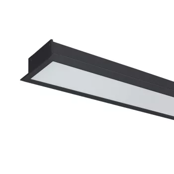 ULTRA THIN LED PROFILE RECESSED S36 9W 4000K BLACK