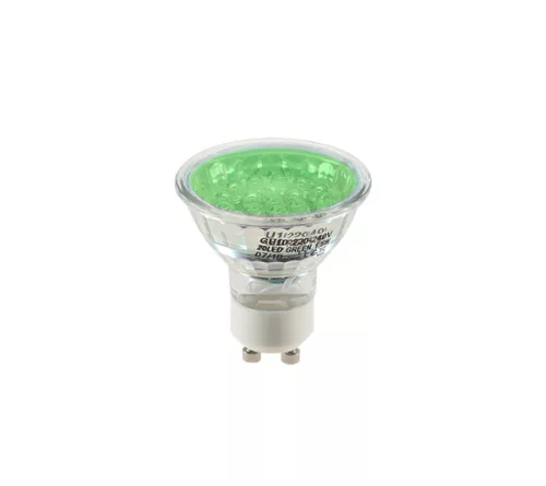 LED20 GU10-GREEN,1.5W,230V