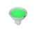 LED20 MR16-GREEN,1.5W,12V