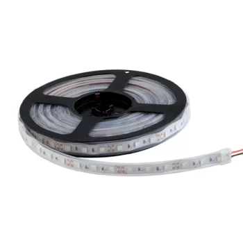 LED300(12/DC,IP65)-GREEN/5m, white PCB