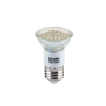 ELMARK Led Lámpa Led60Smd3528 3W E27 230V Meleg Fehér