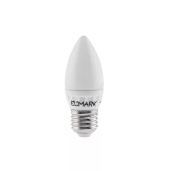   ELMARK Led Lámpa Gyertya 36Smd3014 4,5W E27 230V Meleg Fehér