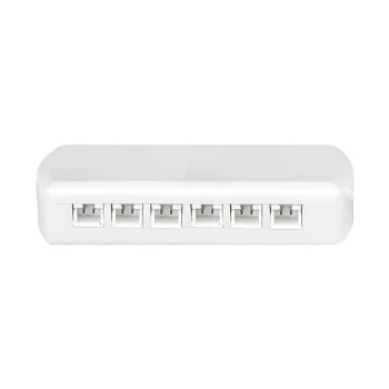 JUNCTION 6 MOUTHS FOR LED CABINET FIXTURES WITH 10cm WIRE