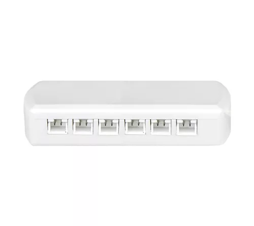 JUNCTION 6 MOUTHS FOR LED CABINET FIXTURES WITH 10cm WIRE