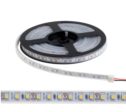 LED STRIP LED600 3528 12V DC IP65 120PCS/1M COLD WHITE