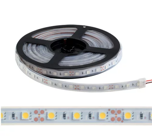 LED STRIP LED300 5050 12V DC IP65 60PCS/1M YELLOW