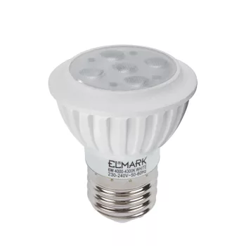 ELMARK Led Lámpa Led7 6W E27 230V Fehér