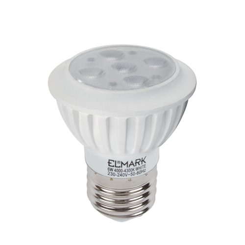 ELMARK Led Lámpa Led7 6W E27 230V Meleg Fehér