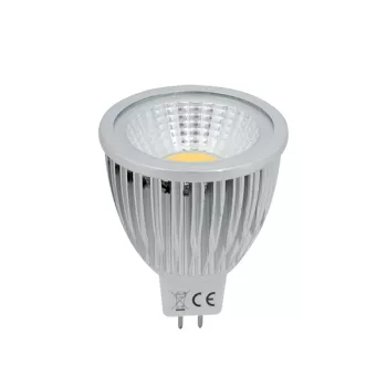 ELMARK Led Lámpa Ledcob 5W Gu5,3 12V Ac/Dc Fehér