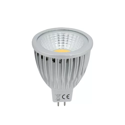 ELMARK Led Lámpa Ledcob 5W Gu5,3 12V Ac/Dc Fehér