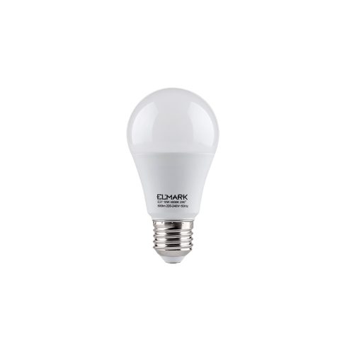 ELMARK Led Izzó Körte A60 Smd2835 10W E27 230V Meleg Fehér