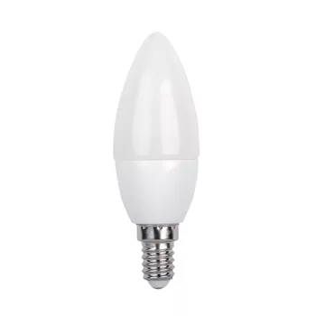   ELMARK Led Lámpa Gyertya C35 Smd2835 4,5W E14 230V Meleg Fehér