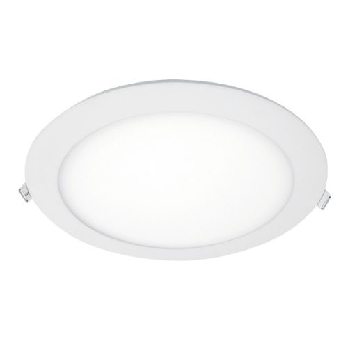 LED PANEL ROUND RECESSED MOUNT 24W 6000-6400K