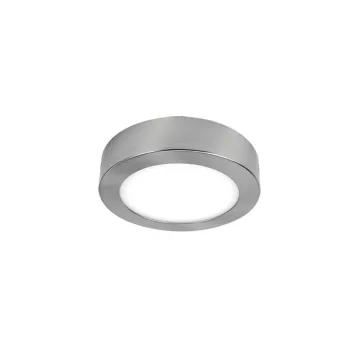 LED PANEL ROUND SURFACE MOUNT 21W 2700-3000K SATIN NICKEL