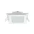 ELMARK Led Panel Üveg Szögletes 6W 2700K