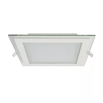 ELMARK Led Panel Üveg Szögletes 18W 2700K