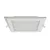 ELMARK Led Panel Üveg Szögletes 18W 2700K
