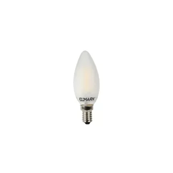   ELMARK Led Izzó Candle C35 Filament 4W E14 230V 2700K Szabályozható
