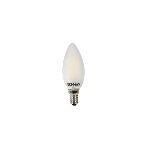 ELMARK Led Izzó Candle C35 Filament 4W E14 230V 2700K Szabályozható