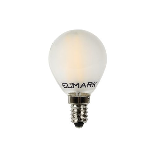 ELMARK Led Izzó Globe G45 Filament 4W E14 230V 2700K Szabályozható