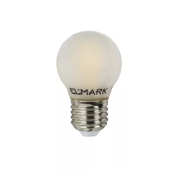   ELMARK Led Izzó Globe G45 Filament 4W E27 230V 2700K Szabályozható
