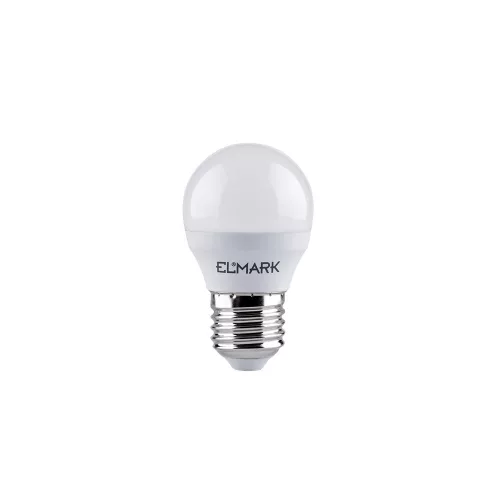 ELMARK Led Izzó Gömb G45 6W E27 230V Meleg Fehér