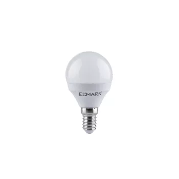 ELMARK Led Izzó Globe G45 6W E14 230V Hideg Fehér