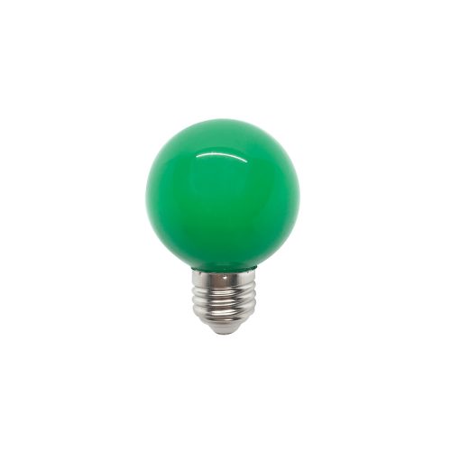 ELMARK Led Izzó Globe G60 3W E27 Zöld