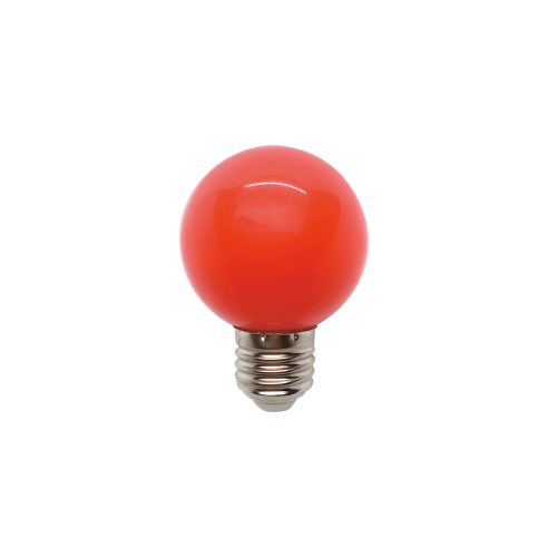 ELMARK Led Izzó Globe G60 3W E27 Piros