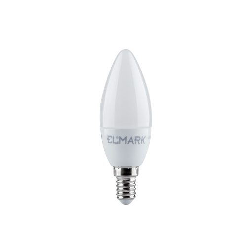 ELMARK Led Candle C37 Smd2835 5W E14 230V Meleg Fehér