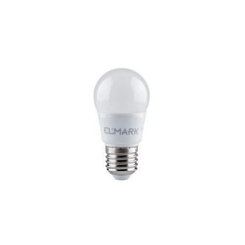 ELMARK Led Izzó Globe G45 8W E27 230V Fehér