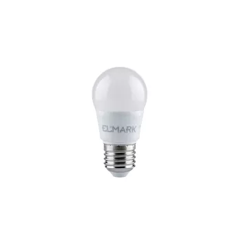 ELMARK Led Izzó Globe G45 8W E27 230V Hideg Fehér