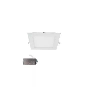   ELMARK Led Panel Szögletes 18W 6400K Süllyesztett Szerelésű  Inverterrel Szerelt