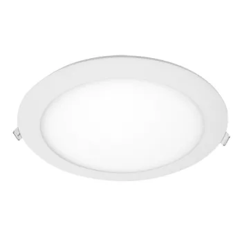 LED PANEL ROUND RECESSED MOUNT 18W 4000K