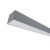 LED PROFILES FOR SURFACE MOUNTING S77 24W 4000K 600MM GREY