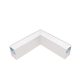 L-CORNER FOR LED PROFILES S77 SERIES WHITE SURFACE