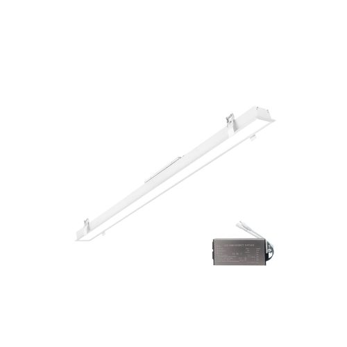 ELMARK Elmark Led Profil Süllyesztett Szerelésű 1500Mm 50W 4000K Fehér + Emergency Kit
