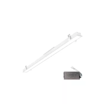   ELMARK Elmark Led Profil Süllyesztett Szerelésű 600Mm 24W 4000K Fehér + Emergency Kit