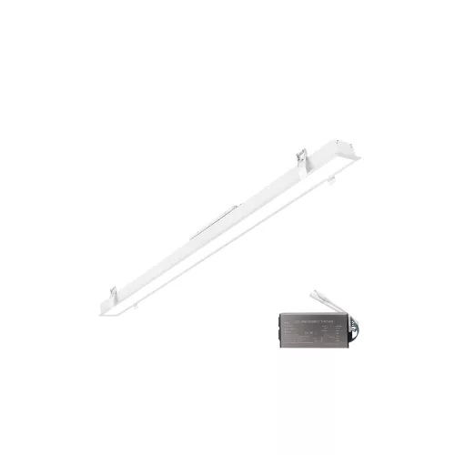 ELMARK Elmark Led Profil Süllyesztett Szerelésű 600Mm 24W 4000K Fehér + Emergency Kit