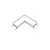 ELMARK L-Connector For Elmark Profile Recessed 3000K Fehér