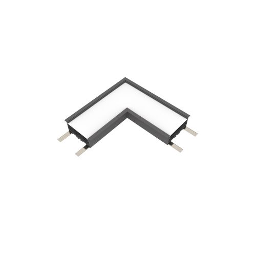 ELMARK L-Connector For Elmark Profile Recessed 4000K Fekete