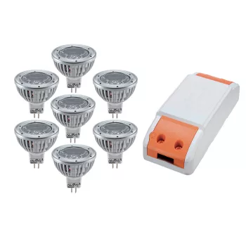 LED DRIVER 24W+ 7X LED1 3W 2700K MR16